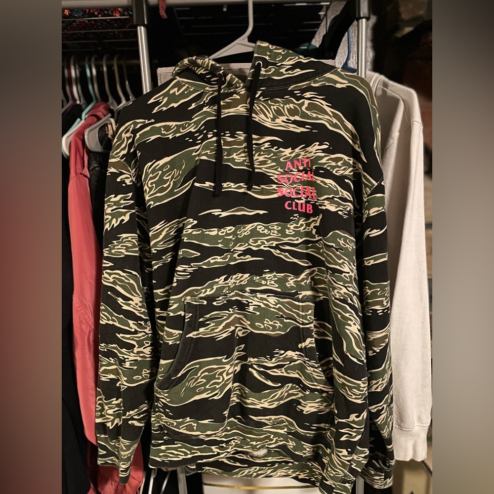 Antisocial social club hoodie, lightly used in great condition!